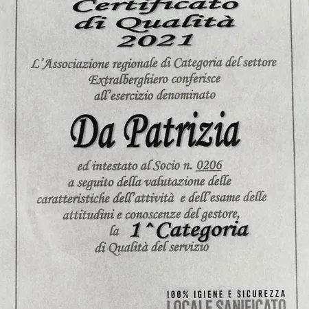 Da Patrizia Bed & Breakfast